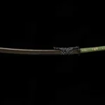 Green Tsuka Katana, Cracked Pattern Saya, Collectible Japanese Sword